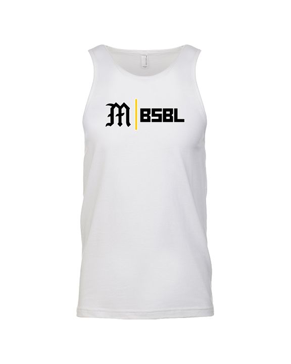 Mott Community College Baseball Logo M BSBL - Tank Top