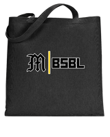 Mott Community College Baseball Logo M BSBL - Tote