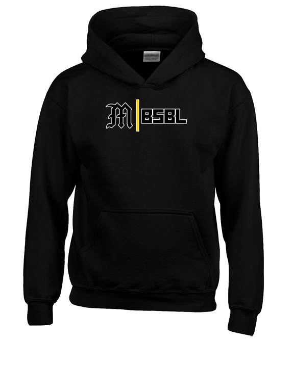 Mott Community College Baseball Logo M BSBL - Unisex Hoodie