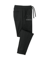 Mott Community College Baseball Logo M Baseball - Cotton Joggers