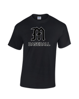 Mott Community College Baseball Logo M Baseball - Cotton T-Shirt