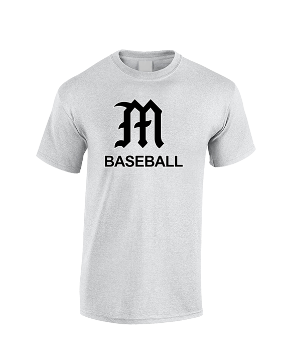 Mott Community College Baseball Logo M Baseball - Cotton T-Shirt