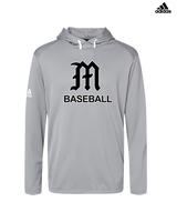 Mott Community College Baseball Logo M Baseball - Mens Adidas Hoodie