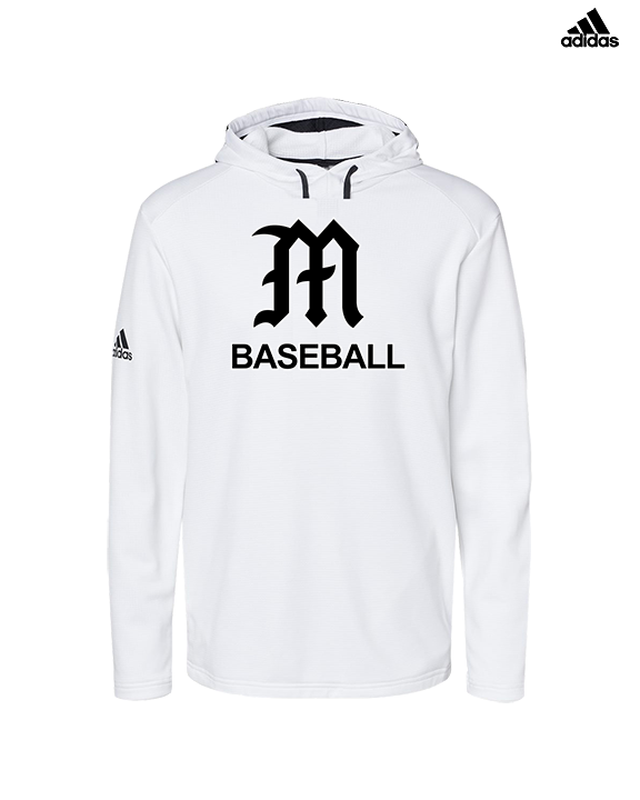 Mott Community College Baseball Logo M Baseball - Mens Adidas Hoodie