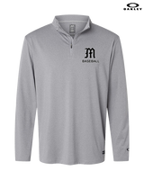 Mott Community College Baseball Logo M Baseball - Mens Oakley Quarter Zip