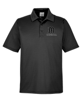 Mott Community College Baseball Logo M Baseball - Mens Polo