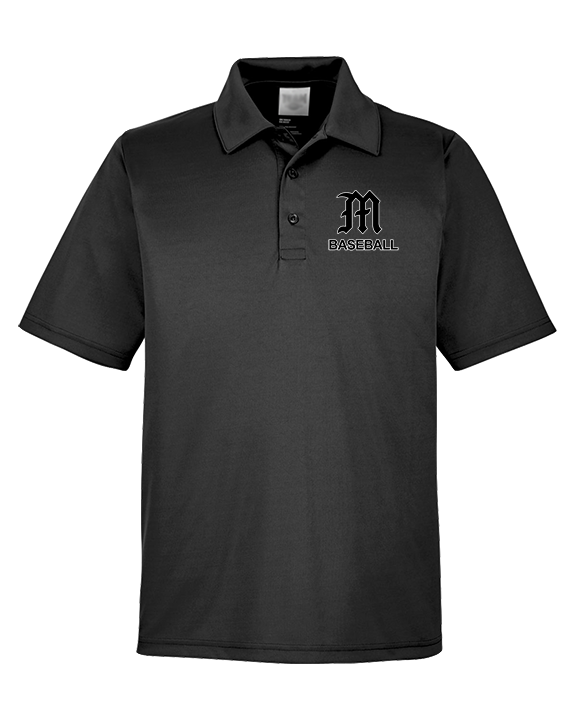 Mott Community College Baseball Logo M Baseball - Mens Polo