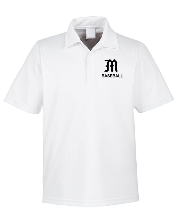 Mott Community College Baseball Logo M Baseball - Mens Polo