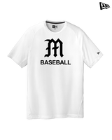 Mott Community College Baseball Logo M Baseball - New Era Performance Shirt