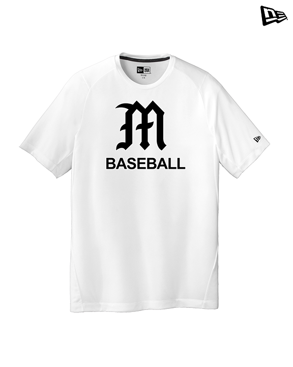 Mott Community College Baseball Logo M Baseball - New Era Performance Shirt