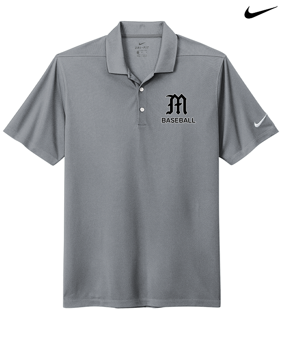 Mott Community College Baseball Logo M Baseball - Nike Polo