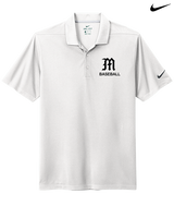 Mott Community College Baseball Logo M Baseball - Nike Polo