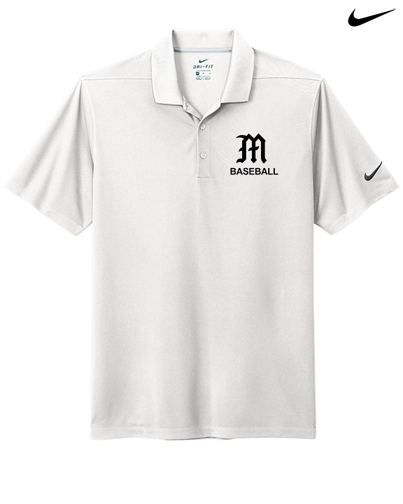 Mott Community College Baseball Logo M Baseball - Nike Polo