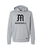 Mott Community College Baseball Logo M Baseball - Oakley Performance Hoodie