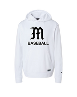 Mott Community College Baseball Logo M Baseball - Oakley Performance Hoodie