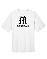 Mott Community College Baseball Logo M Baseball - Performance Shirt