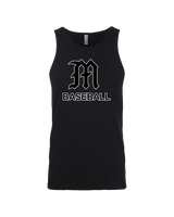 Mott Community College Baseball Logo M Baseball - Tank Top