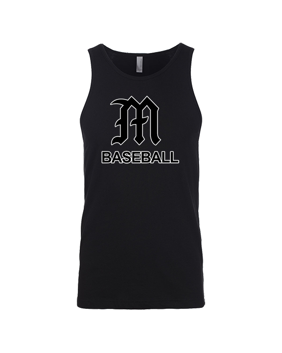 Mott Community College Baseball Logo M Baseball - Tank Top