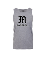 Mott Community College Baseball Logo M Baseball - Tank Top