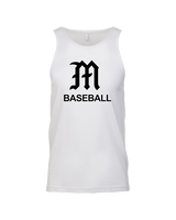 Mott Community College Baseball Logo M Baseball - Tank Top