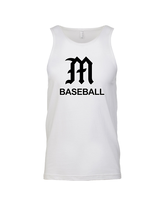 Mott Community College Baseball Logo M Baseball - Tank Top