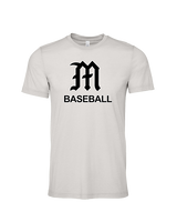 Mott Community College Baseball Logo M Baseball - Tri-Blend Shirt