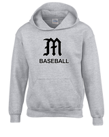 Mott Community College Baseball Logo M Baseball - Unisex Hoodie