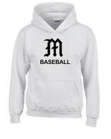 Mott Community College Baseball Logo M Baseball - Unisex Hoodie