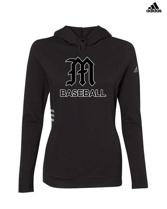 Mott Community College Baseball Logo M Baseball - Womens Adidas Hoodie