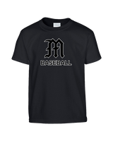 Mott Community College Baseball Logo M Baseball - Youth Shirt