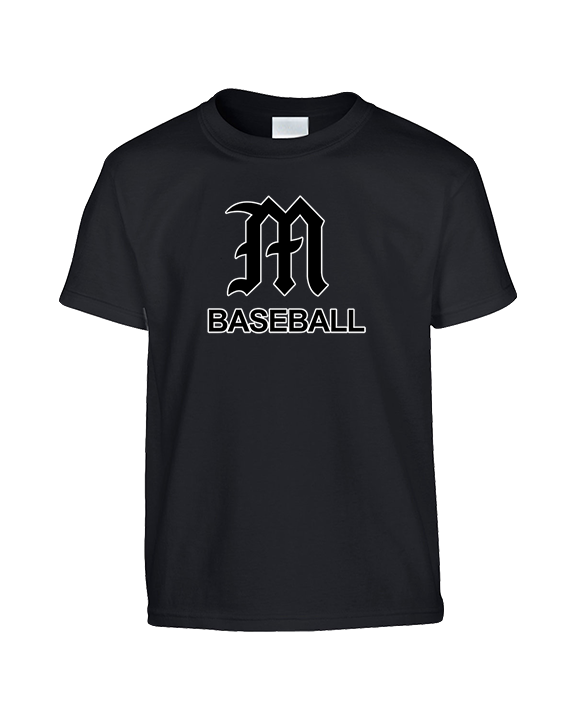 Mott Community College Baseball Logo M Baseball - Youth Shirt