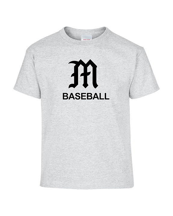 Mott Community College Baseball Logo M Baseball - Youth Shirt