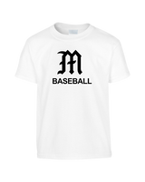 Mott Community College Baseball Logo M Baseball - Youth Shirt