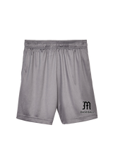 Mott Community College Baseball Logo M Baseball - Youth Training Shorts