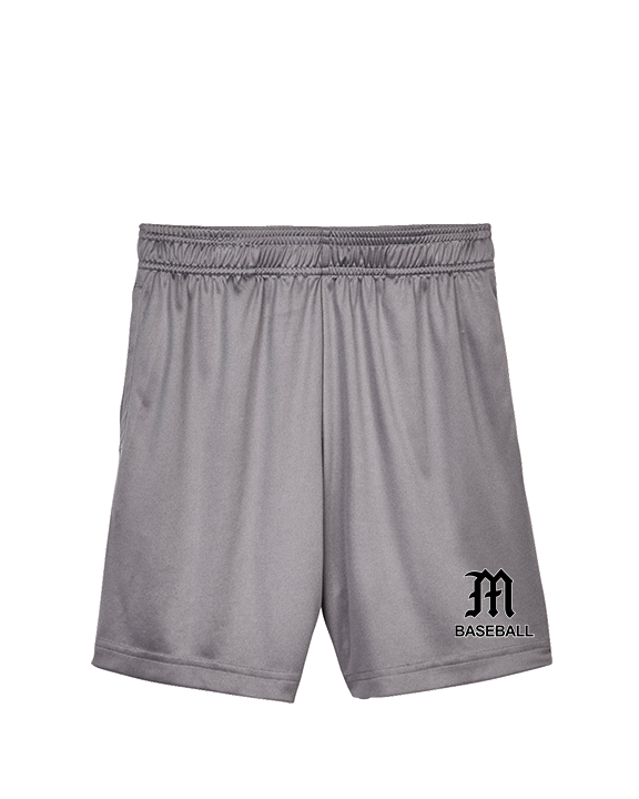 Mott Community College Baseball Logo M Baseball - Youth Training Shorts