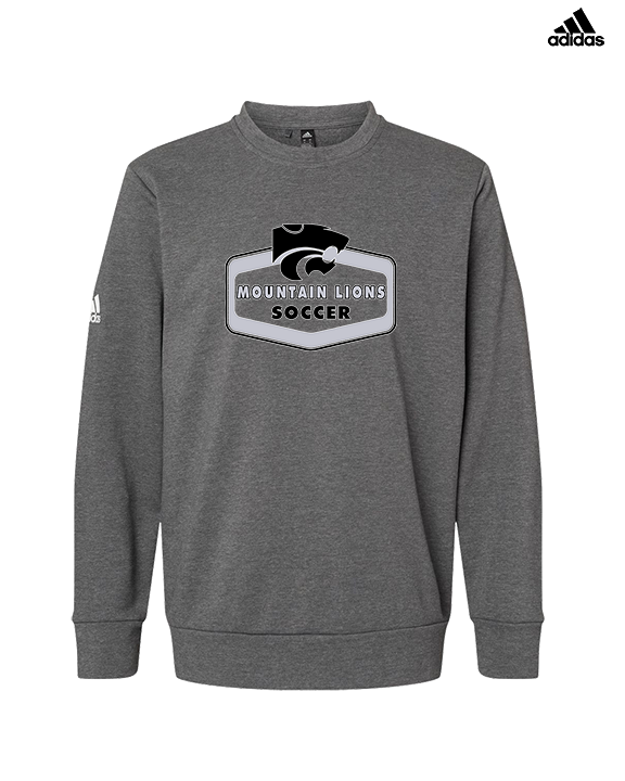 Mountain View HS Boys Soccer Board - Mens Adidas Crewneck