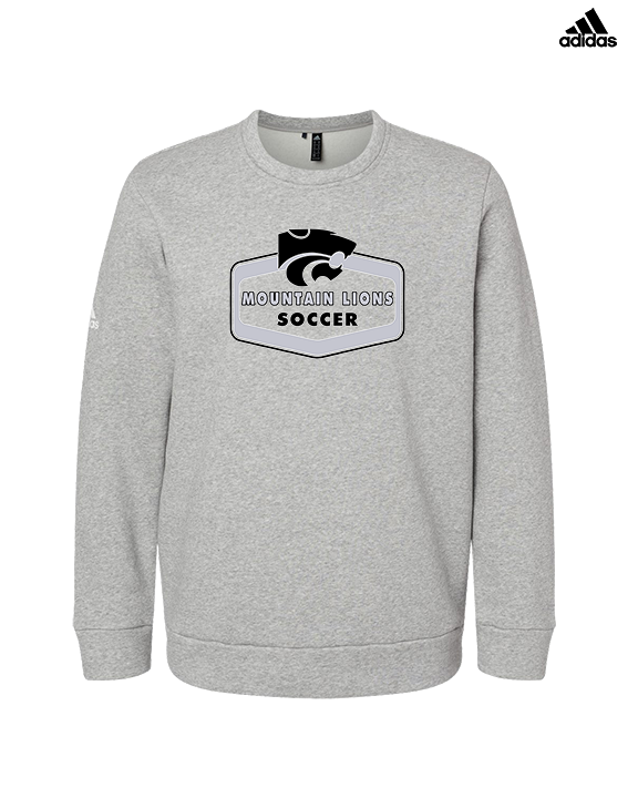 Mountain View HS Boys Soccer Board - Mens Adidas Crewneck