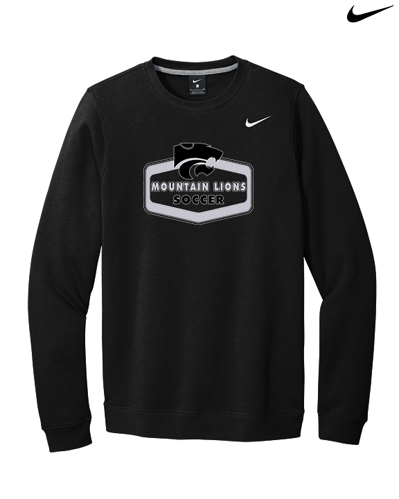 Mountain View HS Boys Soccer Board - Mens Nike Crewneck