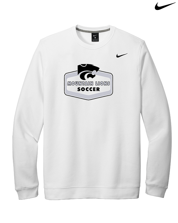 Mountain View HS Boys Soccer Board - Mens Nike Crewneck