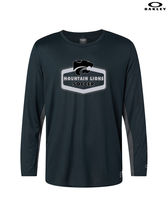 Mountain View HS Boys Soccer Board - Mens Oakley Longsleeve