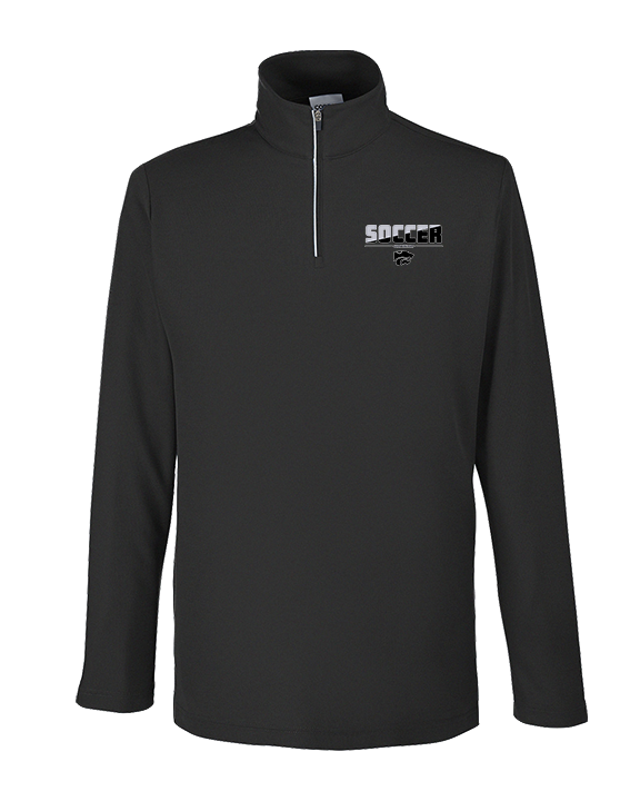 Mountain View HS Boys Soccer Cut - Mens Quarter Zip