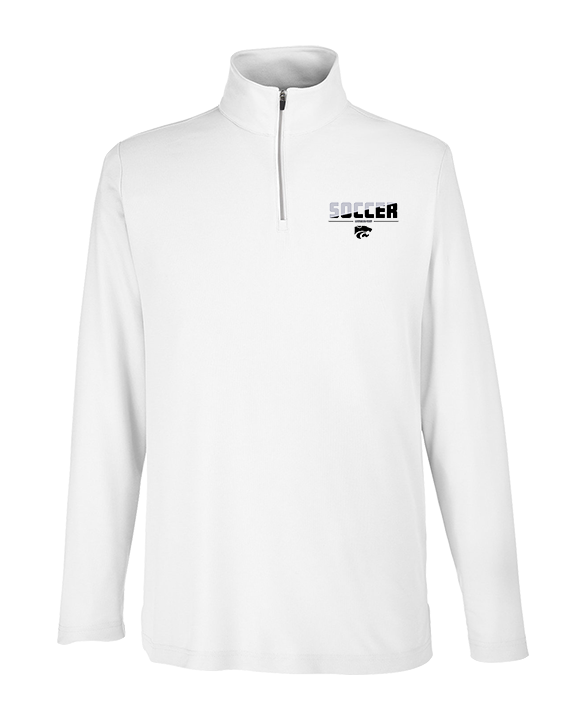 Mountain View HS Boys Soccer Cut - Mens Quarter Zip