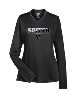 Mountain View HS Boys Soccer Cut - Womens Performance Longsleeve