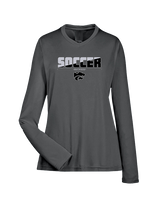 Mountain View HS Boys Soccer Cut - Womens Performance Longsleeve