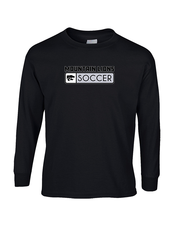 Mountain View HS Boys Soccer Pennant - Cotton Longsleeve