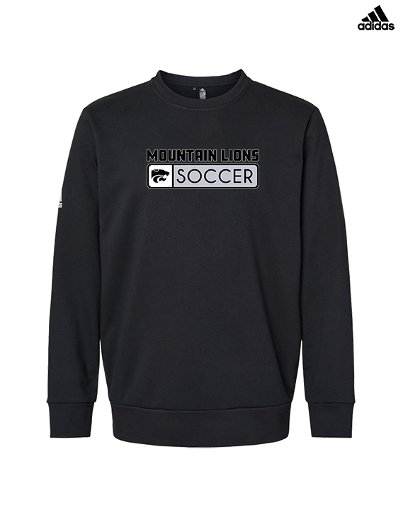 Mountain View HS Boys Soccer Pennant - Mens Adidas Crewneck