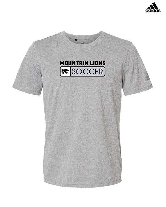 Mountain View HS Boys Soccer Pennant - Mens Adidas Performance Shirt