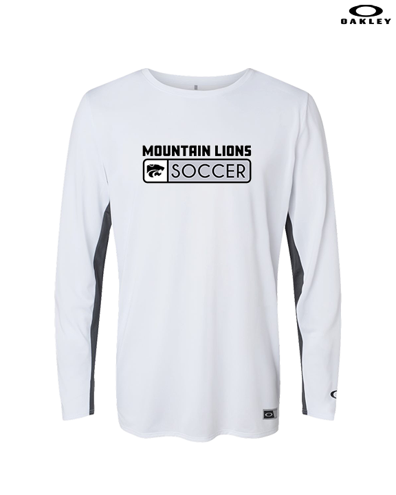 Mountain View HS Boys Soccer Pennant - Mens Oakley Longsleeve