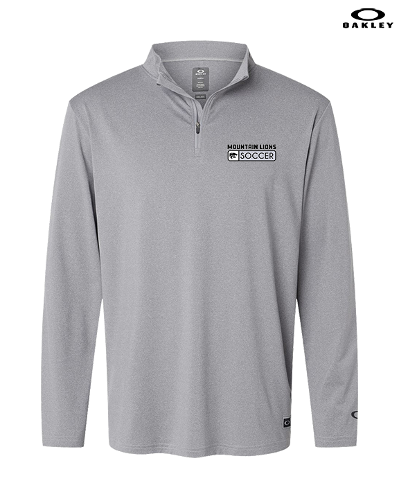 Mountain View HS Boys Soccer Pennant - Mens Oakley Quarter Zip