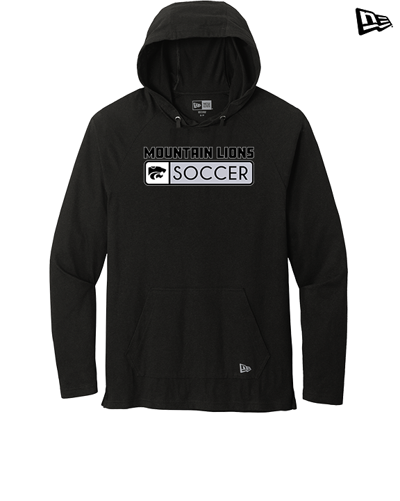 Mountain View HS Boys Soccer Pennant - New Era Tri-Blend Hoodie